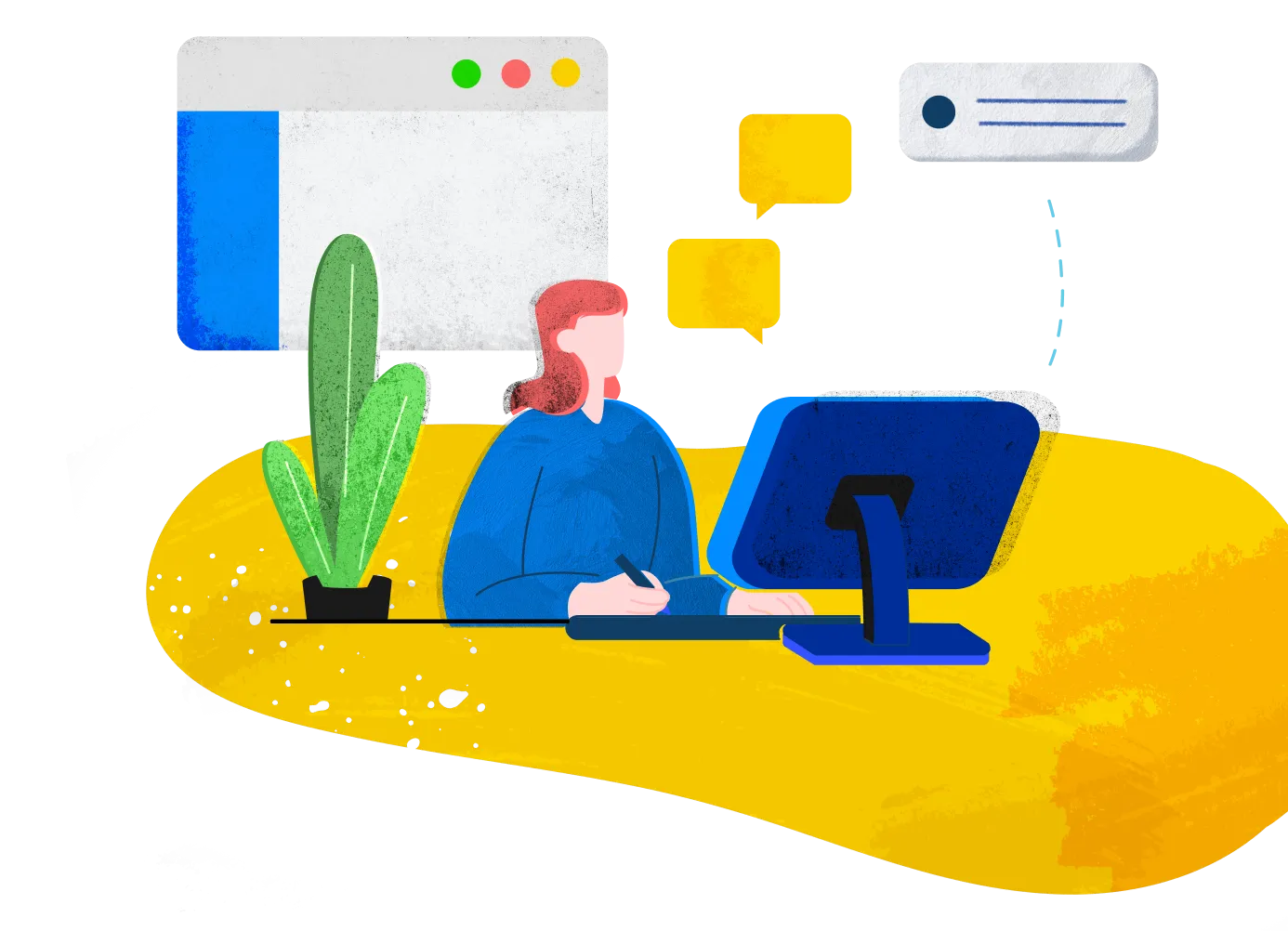 Workfreeli landing page hero image